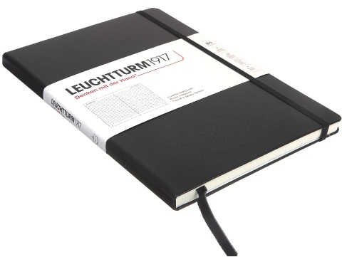  Блокнот Leuchtturm Composition, B5, 80 г/м2, 218 стр.,.в линейку твердая обложка, черный