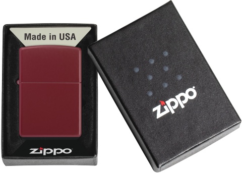  Зажигалка Zippo Classic с покрытием Merlot