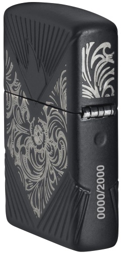  Зажигалка Zippo Armor® с покрытием Black Matte