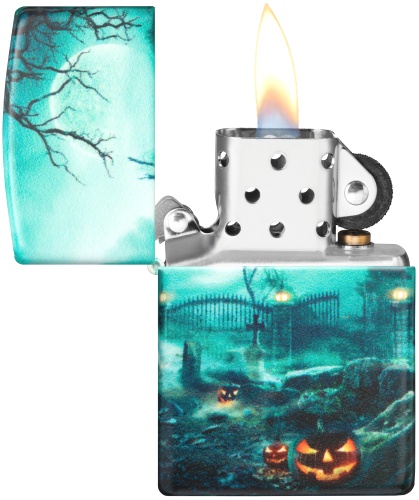  Зажигалка Zippo Graveyard с покрытием 540 Matte