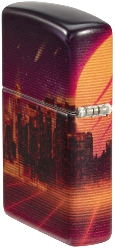  Зажигалка ZIPPO Cyber City с покрытием 540 Matte