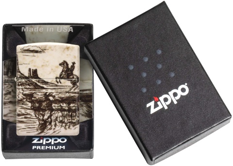  Зажигалка Zippo Western Design с покрытием 540 Matte