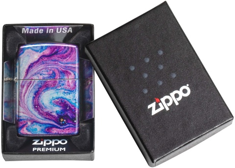  Зажигалка Zippo Universe Astro с покрытием 540 Tumbled Chrome