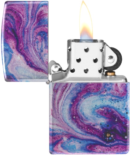  Зажигалка Zippo Universe Astro с покрытием 540 Tumbled Chrome