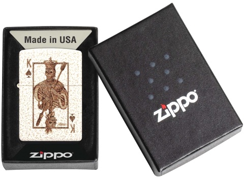  Зажигалка Zippo Rick Rietveld с покрытием Mercury Glass