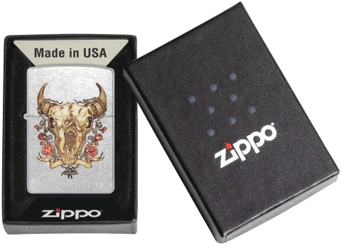  Зажигалка Zippo Rick Rietveld с покрытием Street Chrome