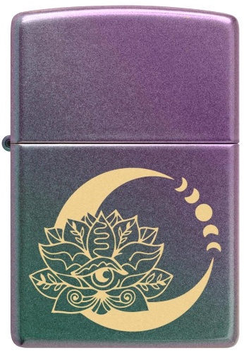  Зажигалка Zippo Lotus Moon с покрытием Iridescent