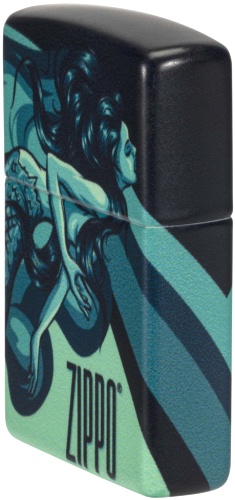  Зажигалка Zippo Mermaid Design с покрытием 540 Matte