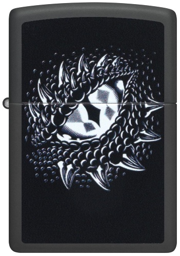  Зажигалка Zippo Dragon Eye с покрытием Black Light