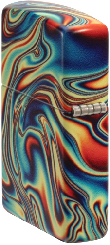  Зажигалка Zippo Swirl с покрытием Glow In The Dark Green