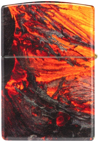  Зажигалка Zippo Lava Flow с покрытием 540 Tumbled Brass