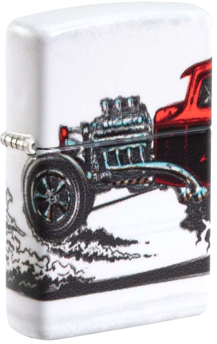  Зажигалка ZIPPO Hot Rod Design с покрытием 540 Matte