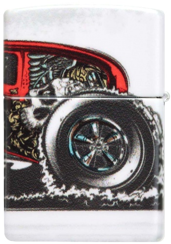  Зажигалка ZIPPO Hot Rod Design с покрытием 540 Matte