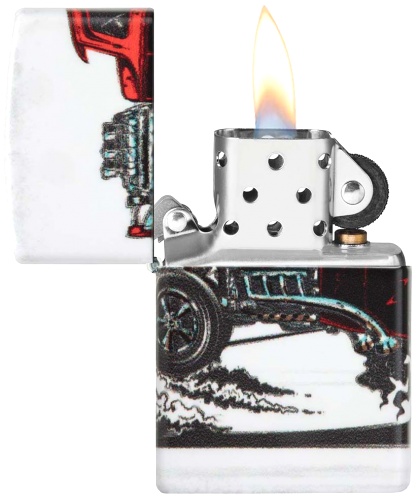  Зажигалка ZIPPO Hot Rod Design с покрытием 540 Matte