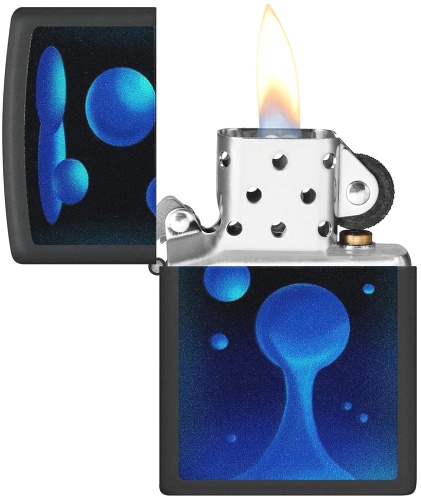  Зажигалка Zippo Lava Lamp с покрытием Black Light