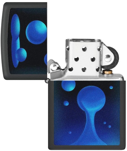  Зажигалка Zippo Lava Lamp с покрытием Black Light