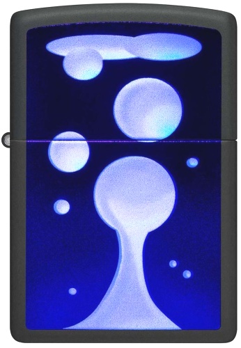  Зажигалка Zippo Lava Lamp с покрытием Black Light