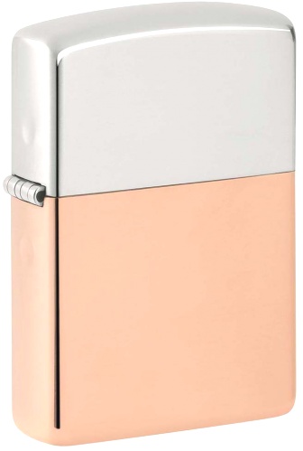  Зажигалка Zippo с двойным металлическим покрытием By Metal Case