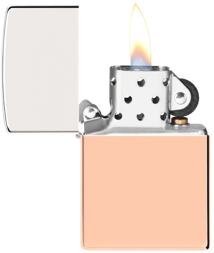  Зажигалка Zippo с двойным металлическим покрытием By Metal Case