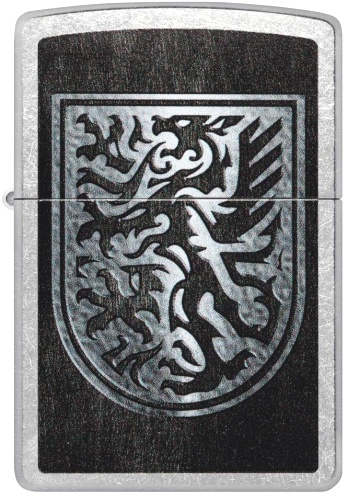  Зажигалка Zippo Dragon Design с покрытием Street Chrome