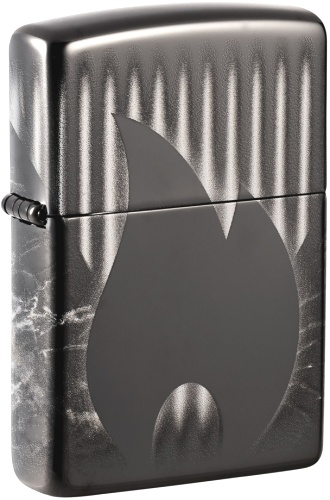  Зажигалка Zippo Classic с покрытием High Polish Black