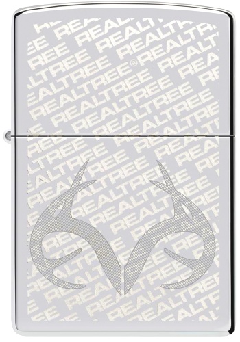  Зажигалка Zippo Reatree® с покрытием High Polish Chrome