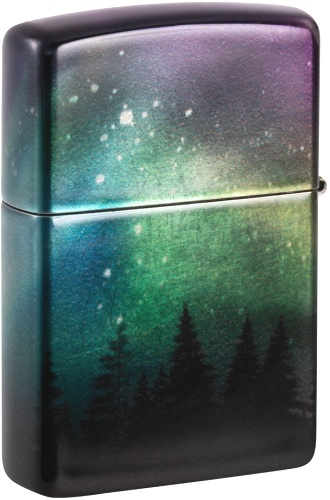  Зажигалка Zippo Colorful Sky с покрытием 540 Tumbled Chrome