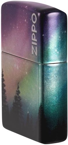  Зажигалка Zippo Colorful Sky с покрытием 540 Tumbled Chrome