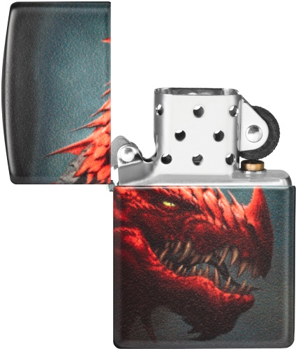  Зажигалка Zippo Dragon Design с покрытием 540 Matte