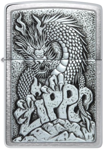  Зажигалка Zippo Classic с покрытием Brushed Chrome