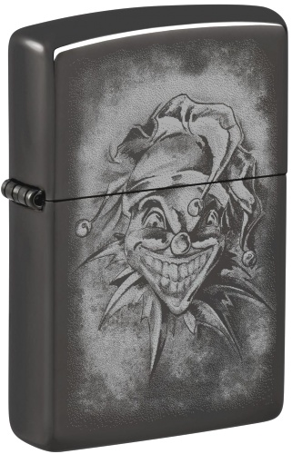  Зажигалка Zippo Clown с покрытием High Polish Black