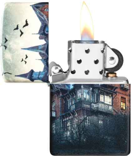  Зажигалка Zippo Horror House с покрытием 540 Matte