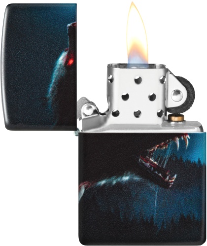  Зажигалка Zippo Horror Wolf с покрытием 540 Matte