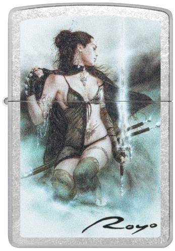  Зажигалка Zippo Luis Royo с покрытием Street Chrome