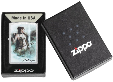  Зажигалка Zippo Luis Royo с покрытием Street Chrome