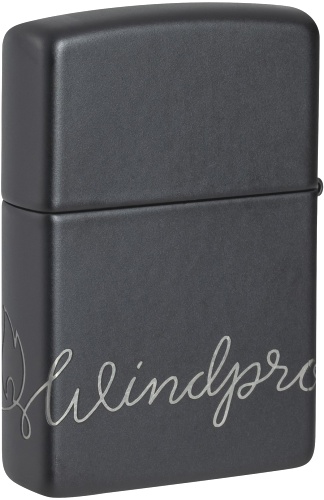  Зажигалка Zippo Classic с покрытием Black Matte