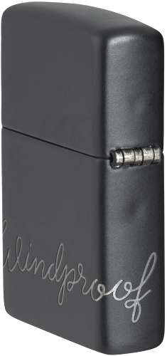  Зажигалка Zippo Classic с покрытием Black Matte