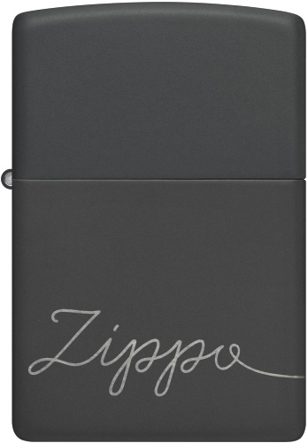  Зажигалка Zippo Classic с покрытием Black Matte