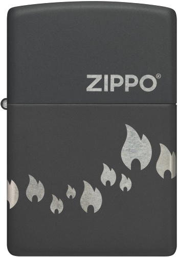  Зажигалка Zippo Classic с покрытием Black Matte