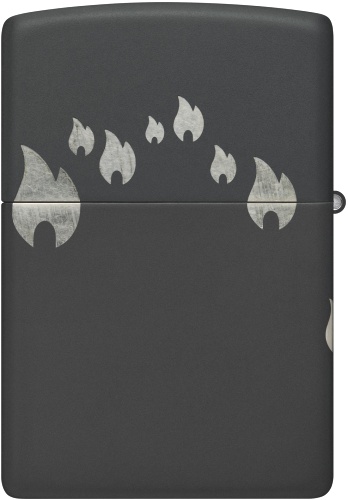  Зажигалка Zippo Classic с покрытием Black Matte