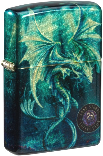  Зажигалка Zippo Anne Stokes с покрытием 540 Tumbled Brass