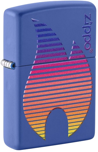  Зажигалка Zippo Classic с покрытием Royal Blue Matte