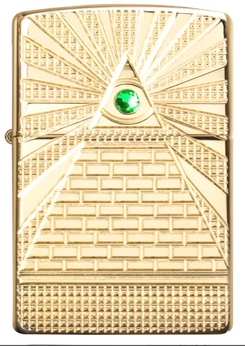  Зажигалка Zippo Armor™ с покрытием High Polish Brass