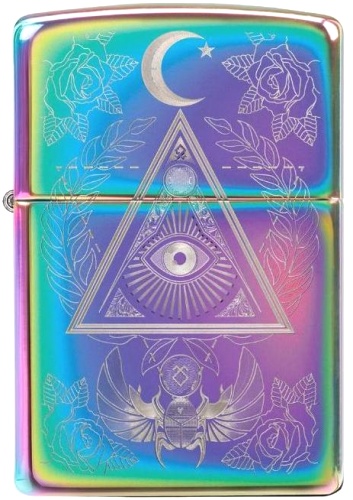  Зажигалка Zippo Classic с покрытием Multi Color