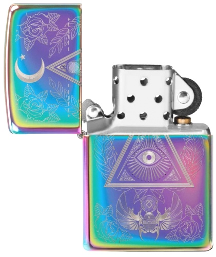  Зажигалка Zippo Classic с покрытием Multi Color