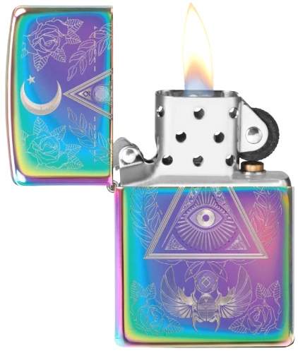  Зажигалка Zippo Classic с покрытием Multi Color