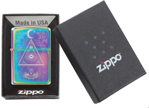  Зажигалка Zippo Classic с покрытием Multi Color