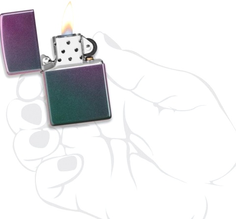  Зажигалка Zippo Classic с покрытием Iridescent