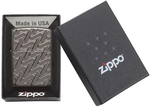  Зажигалка Zippo Armor™ с покрытием High Polish Black Ice®