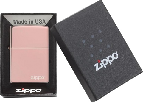  Зажигалка Zippo Classic с покрытием High Polish Rose Gold